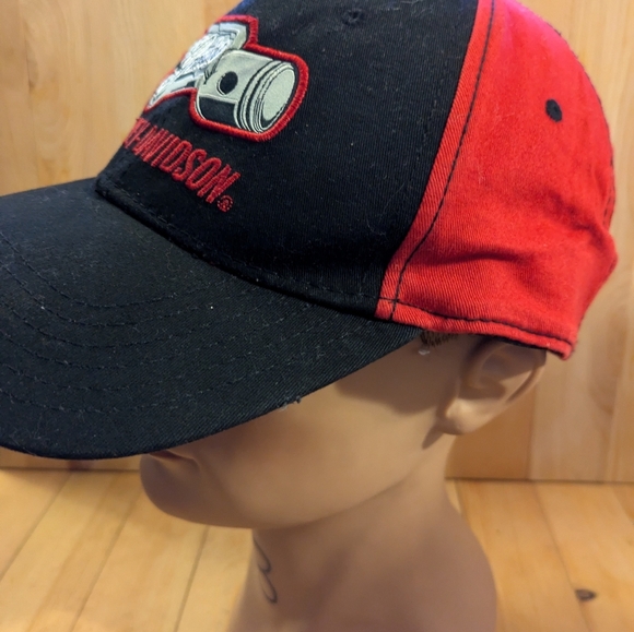 Harley-Davidson Genuine Black and Red Hat - Picture 5 of 8